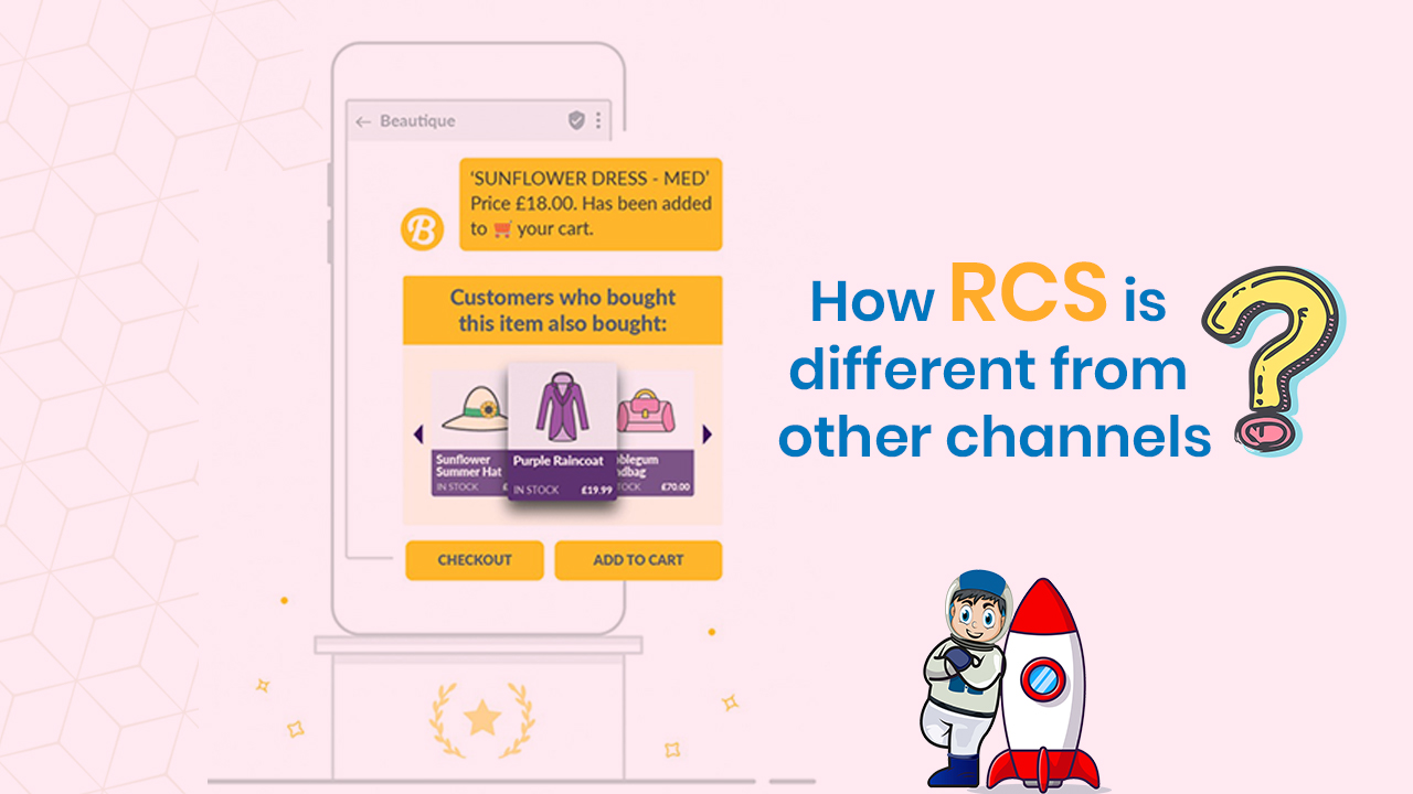 Check how RCS is different from WhatsApp, SMS and Email