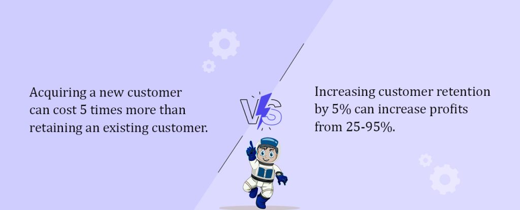 Customer Acquisition vs Customer Retention - EnRCloud