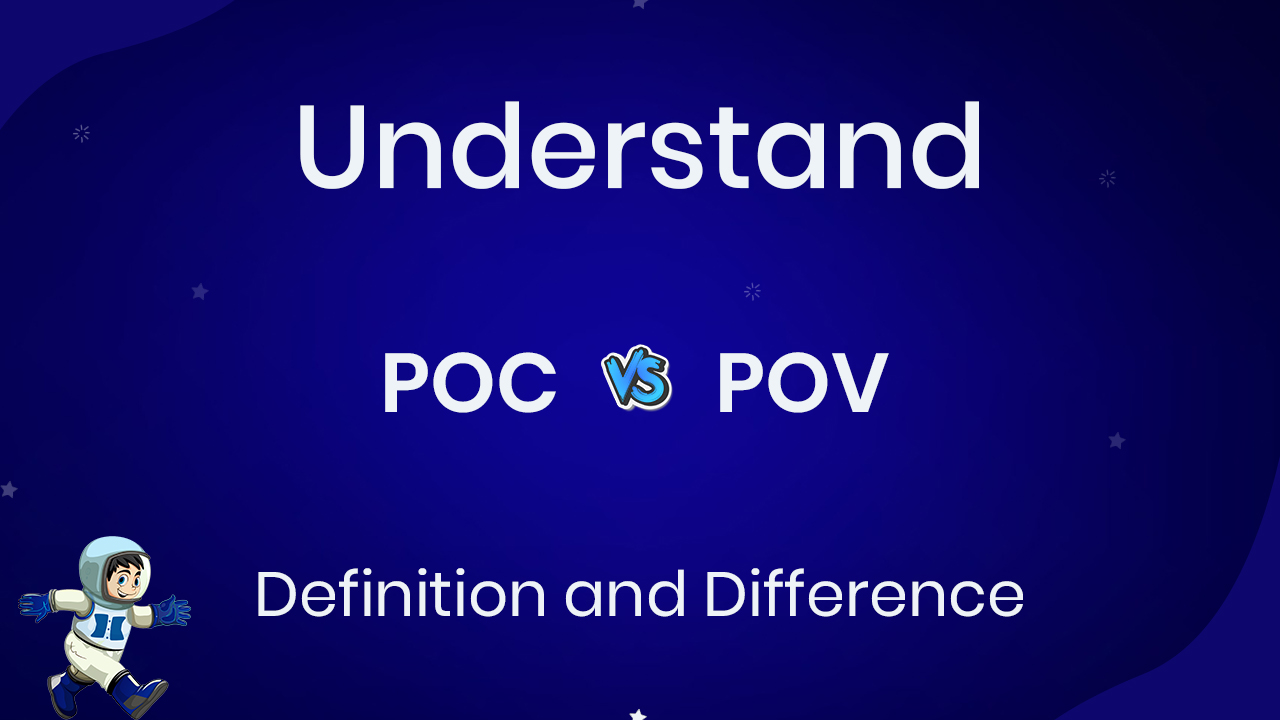 POC vs. POV: What's the Difference?